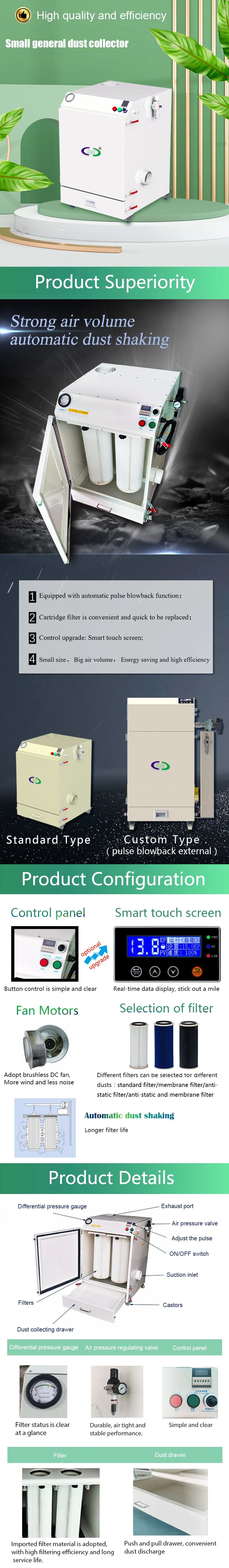 Hot Selling Industrial Dust Removal for Fume Extraction and Industrial Dust Collectors in 2022