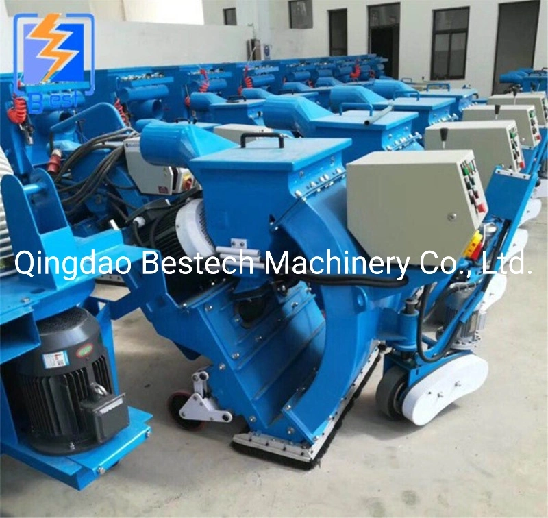 Highway Bridge Airport Floor Ground Shot Blasting Machine