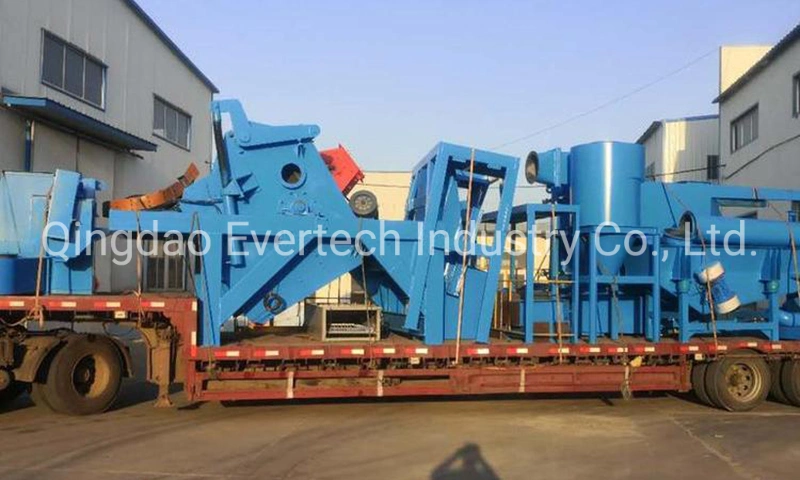 Rotary Barrel Drum Type Shot Blasting Sandblasting Machine