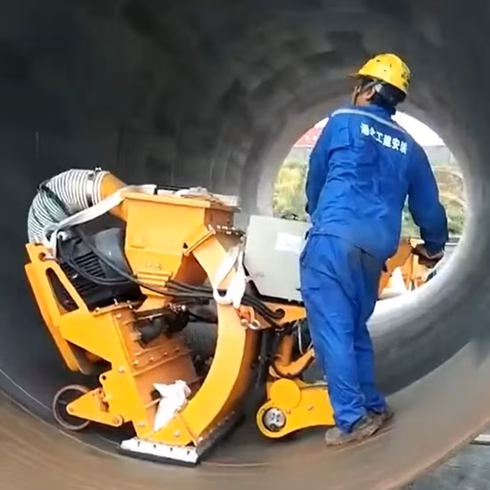 Китайский завод по производству дробеструйных машин для асфальтового пола